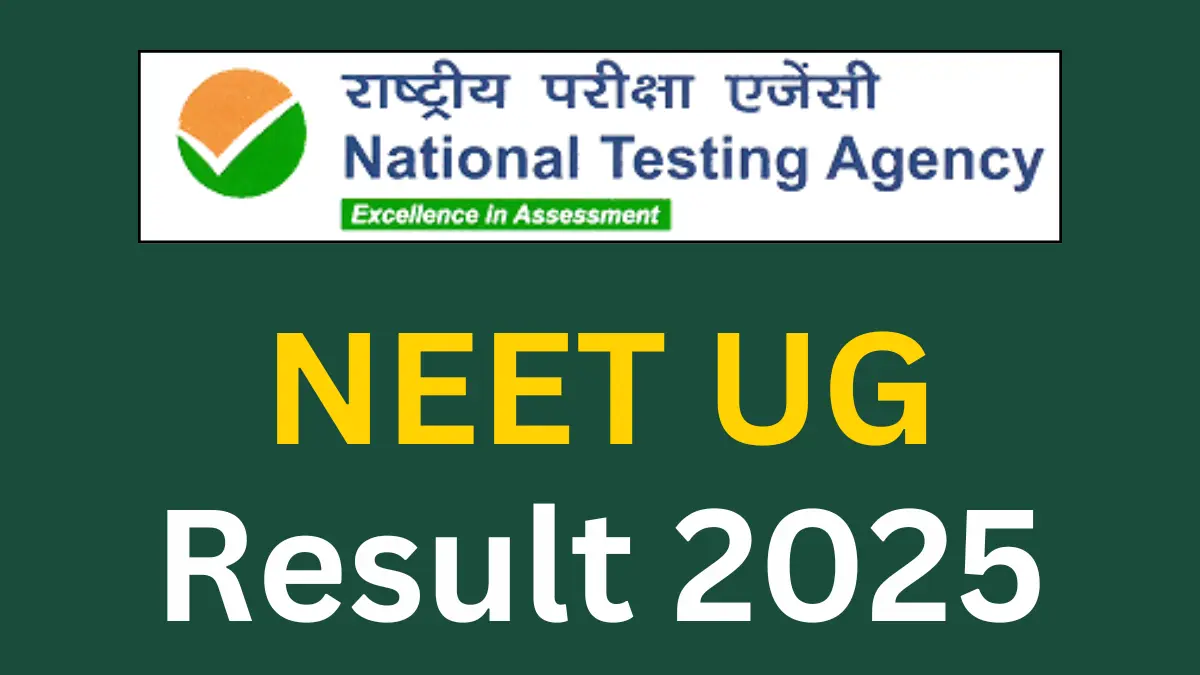 NEET UG Result 2025 Released Date